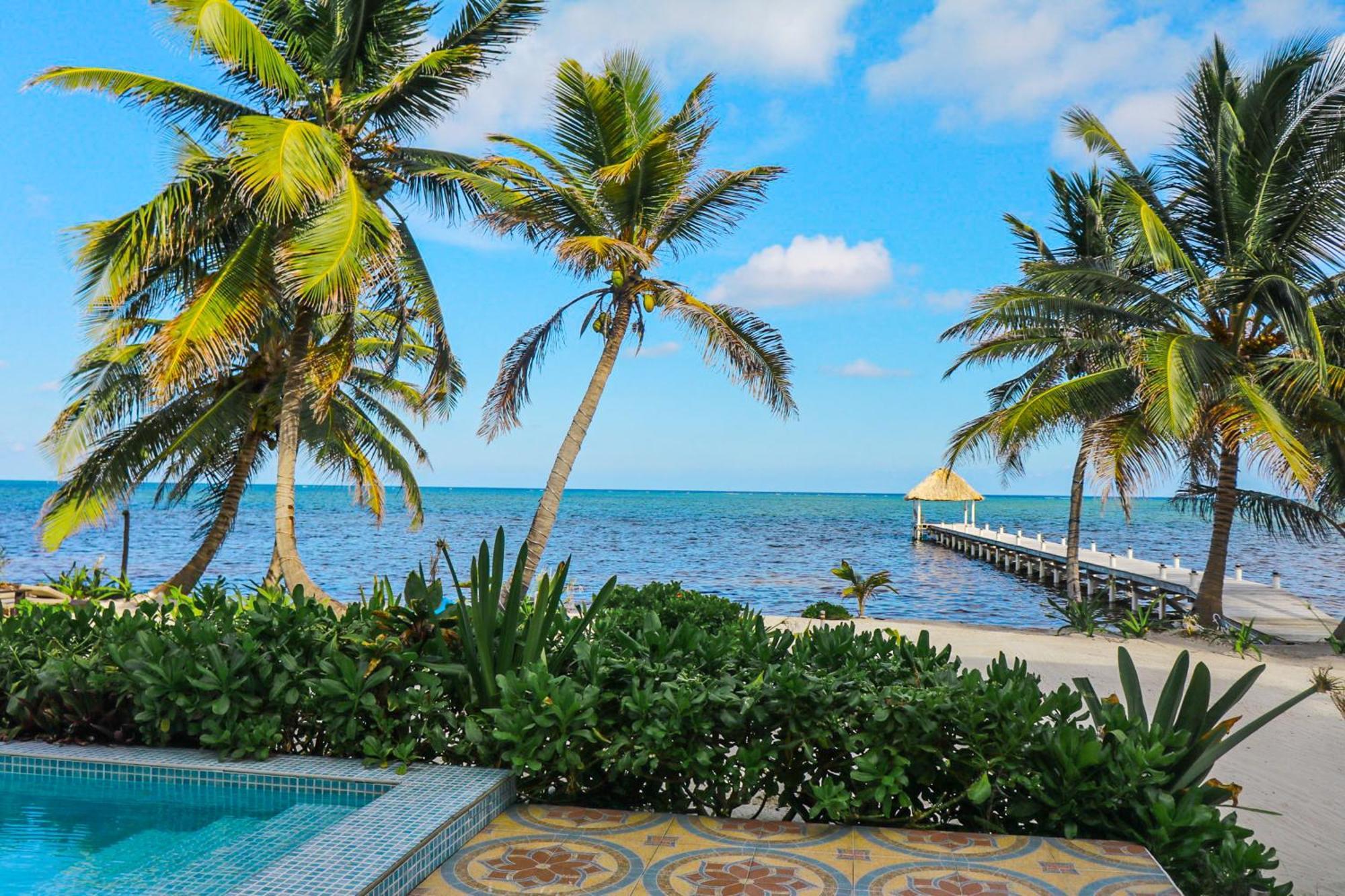 Blue Water Beach Villas San Pedro  Phòng bức ảnh